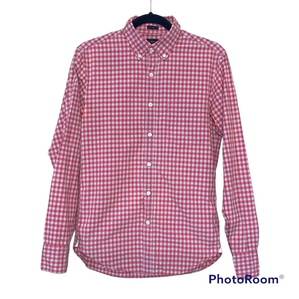 J Crew Plaid Shirt Slim Button Down Long Sleeve